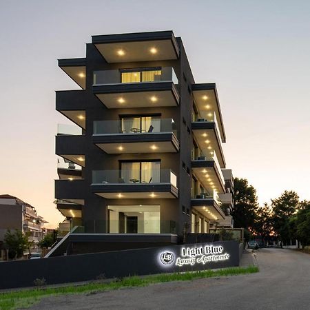 Light Blue Hotel Nea Kallikrateia Bagian luar foto